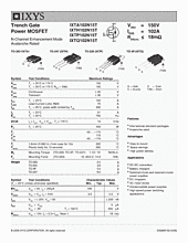 DataSheet IXTP102N15T pdf